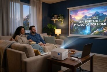 Mini Portable Projector for Home